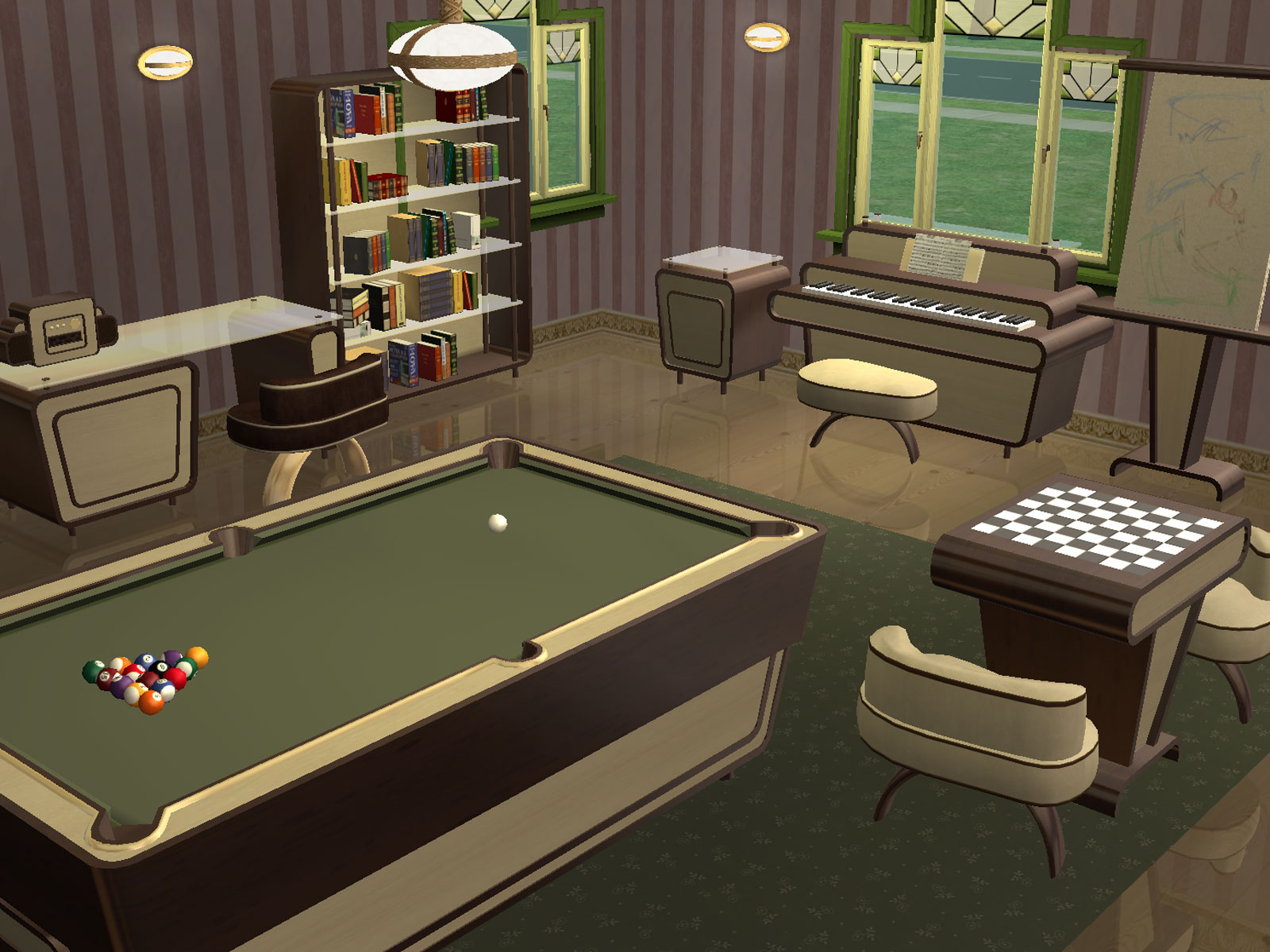 Chess table, The Sims Wiki