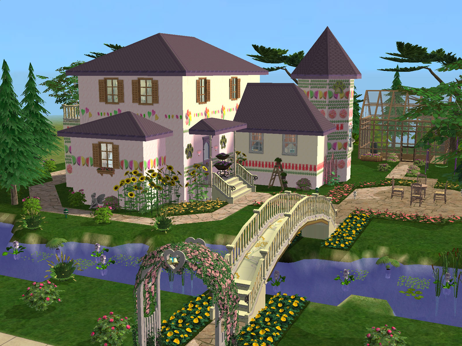 Desain Rumah The Sims 3 Liya