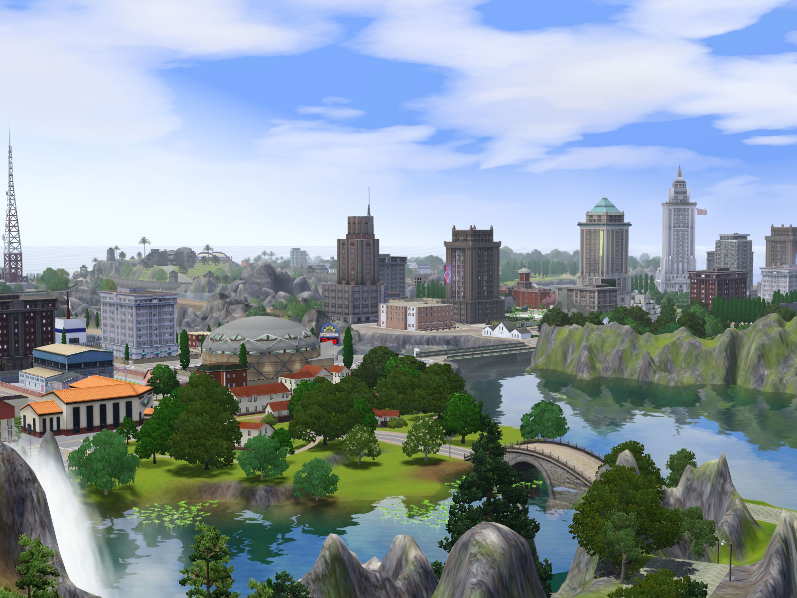 sims 3 big empty worlds